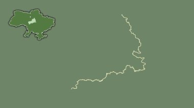 Cherkasy, Ukrayna ve Kırım, çıkarılmış ve izole edilmiş. Uydu
