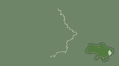 Donets 'k, Ukrayna, Kırım' la birlikte, dışlanmış ve izole edilmiş. Uydu