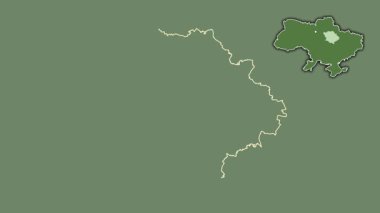 Poltava, Ukrayna, Kırım 'la birlikte, dışlanmış ve izole edilmiş. Uydu