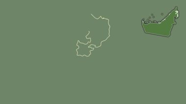 Fujayrah, Birleşik Arap Emirlikleri, çıkarılmış ve izole edilmiş. Uydu