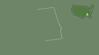 Alabama, Birleşik Devletler, dışlanmış ve izole edilmiş. Uydu