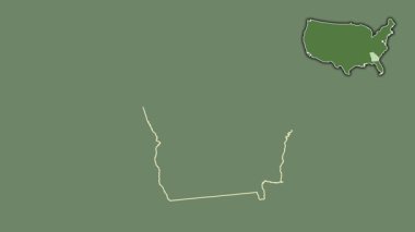 Gürcistan, Birleşik Devletler, dışlanmış ve izole edilmiş. Uydu