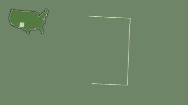 New Mexico, Birleşik Devletler, dışlanmış ve izole edilmiş. Uydu