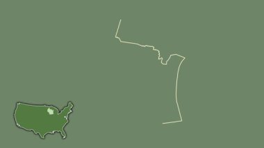 Wisconsin, Birleşik Devletler, dışlanmış ve izole edilmiş. Uydu