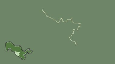 Bukhoro, Özbekistan, dışlanmış ve izole edilmiş. Uydu