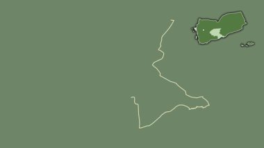 Shabwah, Yemen, dışlanmış ve izole edilmiş. Uydu