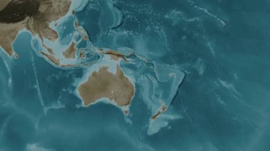 Mercan Denizi. Sepya haritası. Patterson Silindiri. Diyagram