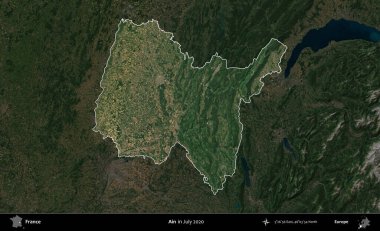 - Değil. Fransa 'nın idari alanı, Temmuz 2020' de çekilen Kopernik Nöbetçi karolarından oluşan koyu renkli bir uydu görüntüsüyle vurgulandı ve özetlendi.