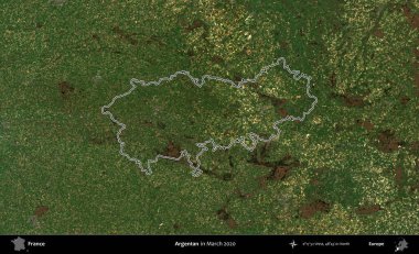 Arjantinli. Mart 2020 'de çekilen Copernicus Sentinel karolarından oluşan bir uydu görüntüsünde Fransa' nın idari bölgesinin ana hatları belirlendi.