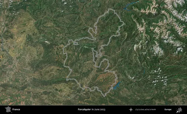 Biraz daha sessiz. Haziran 2023 'te çekilen Copernicus Sentinel karolarından oluşan bir uydu görüntüsünde Fransa' nın idari bölgesinin ana hatları belirlendi.