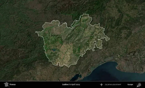 Sevgi. Fransa 'nın idari alanı, Nisan 2024' te çekilen Kopernik Nöbetçi karolarından oluşan koyu renkli bir uydu görüntüsü üzerinde vurgulandı ve özetlendi.