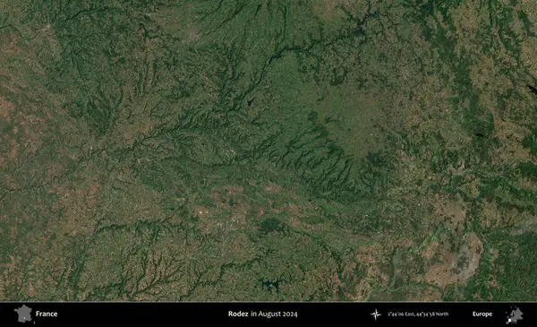 - Anlaşıldı. Copernicus Sentinel 'in Ağustos 2024' te çekilmiş uydu görüntüsü üzerine Fransa 'nın idari bölgesi.