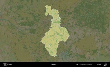 Göller. Fransa 'nın idari alanı karanlık bir OpenStreetMap İnsani Haritası' na vurgulandı ve özetlendi
