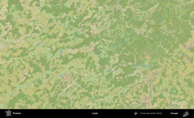 Yem. OpenStreetMap İnsani Yardım Stili Haritasında Fransa 'nın idari alanı