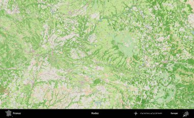 - Anlaşıldı. OpenStreetMap Fransız stili haritasında Fransa 'nın idari alanı