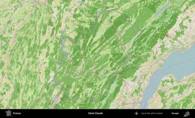 Aziz Claude. OpenStreetMap Fransız stili haritasında Fransa 'nın idari bölgesinin ana hatları belirlendi