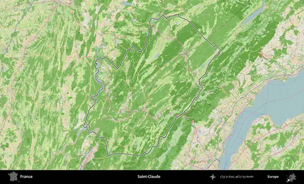 Aziz Claude. OpenStreetMap Fransız stili haritasında Fransa 'nın idari bölgesinin ana hatları belirlendi