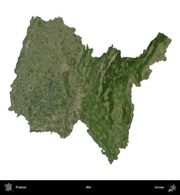 - Değil. Fransa 'nın idari bölgesi B uydusundaki görüntülerde beyaza izole edildi