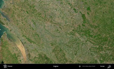 Konyak mı? B uydusundan alınan görüntülerde Fransa 'nın idari bölgesi