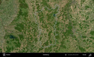 Merhamet et. B uydusundaki görüntülerde Fransa 'nın idari bölgesinin ana hatları belirlenmiş.