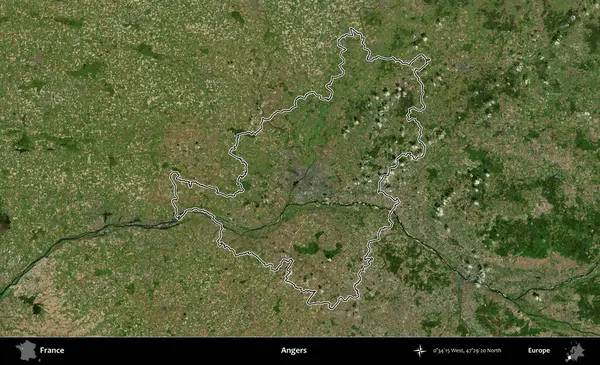 Öfke. B uydusundaki görüntülerde Fransa 'nın idari bölgesinin ana hatları belirlenmiş.