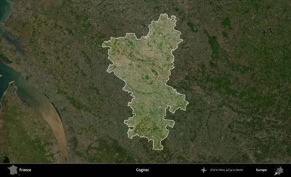 Konyak mı? Fransa 'nın idari alanı koyu renkli bir B uydusu görüntüsüyle vurgulandı ve özetlendi