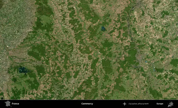 Merhamet et. B uydusundan alınan görüntülerde Fransa 'nın idari bölgesi