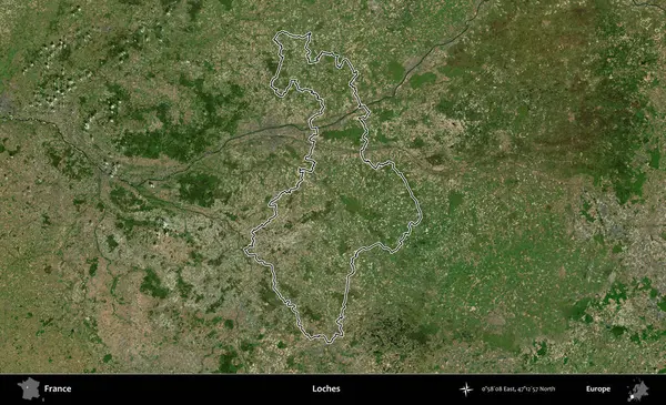 Göller. B uydusundaki görüntülerde Fransa 'nın idari bölgesinin ana hatları belirlenmiş.