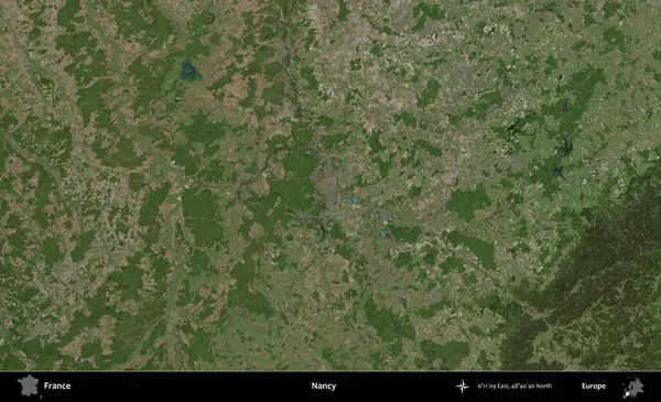 Nancy mi? B uydusundan alınan görüntülerde Fransa 'nın idari bölgesi