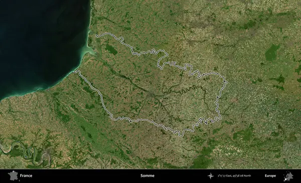 Biraz daha. B uydusundaki görüntülerde Fransa 'nın idari bölgesinin ana hatları belirlenmiş.