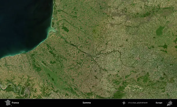 Biraz daha. B uydusundan alınan görüntülerde Fransa 'nın idari bölgesi