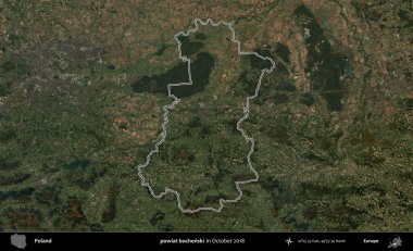 powiat bochenski. Polonya 'nın idari bölgesini, Ekim 2018' de çekilen Kopernik Nöbetçi karolarından oluşan bir uydu görüntüsüne göre özetledik.