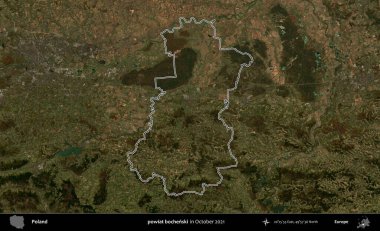 powiat bochenski. Polonya 'nın idari bölgesini, Ekim 2021' de çekilen Kopernik Nöbetçi karolarından oluşan bir uydu görüntüsüne göre özetledik.