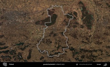 powiat bochenski. Polonya 'nın idari bölgesini Mart 2022' de çekilen Kopernik Sentinel karolarından oluşan bir uydu görüntüsü ile özetledik.