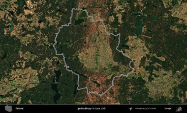 - Evet, öyle. Polonya 'nın idari bölgesini Haziran 2018' de çekilen Kopernik Nöbetçi karolarından oluşan bir uydu görüntüsüne göre özetledik.