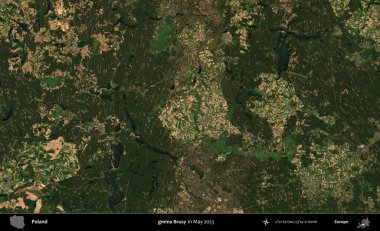 - Evet, öyle. Copernicus Sentinel 'in Mayıs 2023' te çekilmiş uydu görüntüsü üzerine Polonya 'nın idari bölgesi.