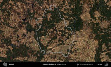 powiat czluchowski. Polonya 'nın idari bölgesini Mart 2022' de çekilen Kopernik Sentinel karolarından oluşan bir uydu görüntüsü ile özetledik.