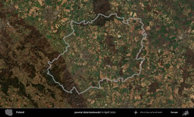 powiat dzierzoniowski. Polonya 'nın idari bölgesini Nisan 2020' de çekilen Kopernik Nöbetçi karolarından oluşan bir uydu görüntüsüne göre özetledik.
