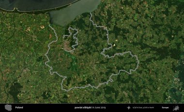 powiat elblaski. Polonya 'nın idari bölgesini Haziran 2019' da çekilen Kopernik Nöbetçi karolarından oluşan bir uydu görüntüsüne göre özetledik.