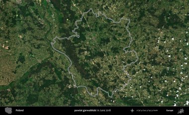 powiat garwolinski. Polonya 'nın idari bölgesini Haziran 2018' de çekilen Kopernik Nöbetçi karolarından oluşan bir uydu görüntüsüne göre özetledik.