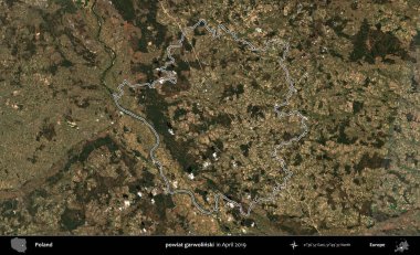 powiat garwolinski. Polonya 'nın idari bölgesini Nisan 2019' da çekilen Kopernik Nöbetçi karolarından oluşan bir uydu görüntüsüne göre özetledik.