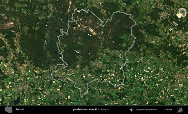 powiat boleslawiecki. Polonya 'nın idari bölgesini Haziran 2021' de çekilen Kopernik Sentinel karolarından oluşan bir uydu görüntüsü ile özetledik.