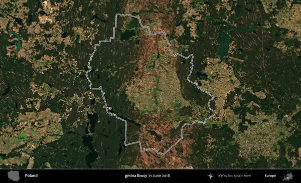 - Evet, öyle. Polonya 'nın idari bölgesini Haziran 2018' de çekilen Kopernik Nöbetçi karolarından oluşan bir uydu görüntüsüne göre özetledik.
