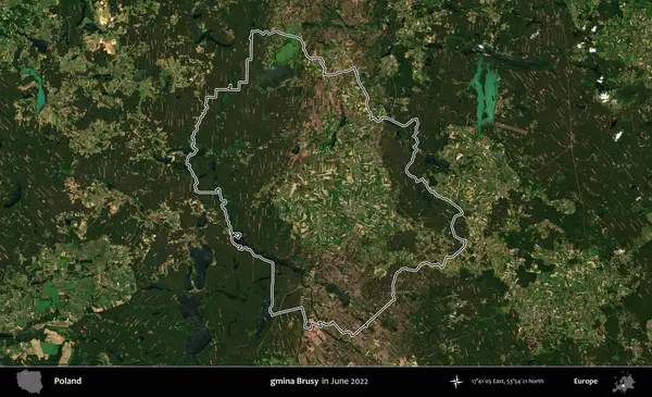 - Evet, öyle. Polonya 'nın idari bölgesini Haziran 2022' de çekilen Kopernik Sentinel karolarından oluşan bir uydu görüntüsü ile özetledik.
