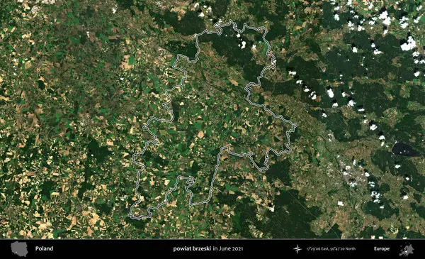 powiat brzeski. Polonya 'nın idari bölgesini Haziran 2021' de çekilen Kopernik Sentinel karolarından oluşan bir uydu görüntüsü ile özetledik.