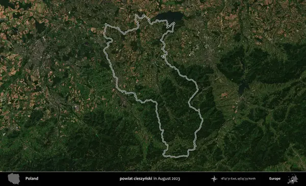 powiat cieszynski. Polonya 'nın idari bölgesini Ağustos 2023' te çekilen Kopernik Nöbetçi karolarından oluşan bir uydu görüntüsü ile özetledik.