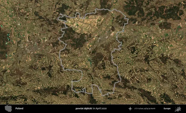 powiat debicki. Polonya 'nın idari bölgesini Nisan 2020' de çekilen Kopernik Nöbetçi karolarından oluşan bir uydu görüntüsüne göre özetledik.
