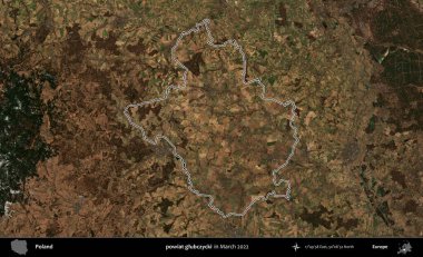 powiat glubczycki. Polonya 'nın idari bölgesini Mart 2022' de çekilen Kopernik Sentinel karolarından oluşan bir uydu görüntüsü ile özetledik.