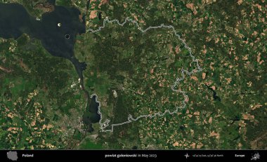 powiat goleniowski. Polonya 'nın idari bölgesini Mayıs 2023' te çekilen Kopernik Nöbetçi karolarından oluşan bir uydu görüntüsüne göre özetledik.