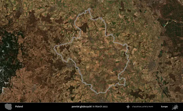 powiat glubczycki. Polonya 'nın idari bölgesini Mart 2022' de çekilen Kopernik Sentinel karolarından oluşan bir uydu görüntüsü ile özetledik.